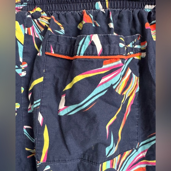 PSYCHO BUNNY by Robert‎ Godley Men Pajama Pant Navy Neon Rabbit Small Pullon - Picture 6 of 9